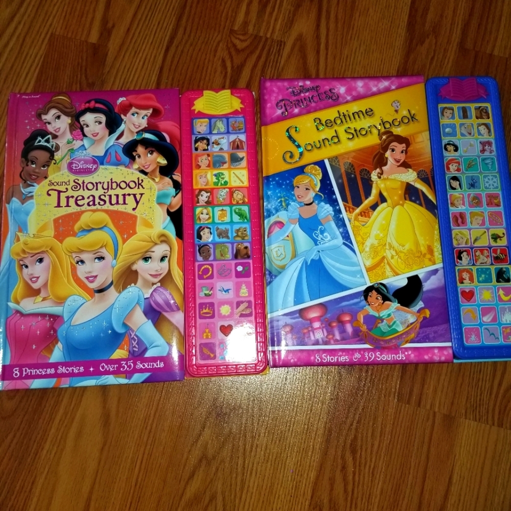 Disney princess sound books